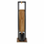 WENKO 25784100 - WC set RIVALTA 18x70 cm smeđa/crna