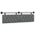 vidaXL Visoki naslon za glavo Temno siva 190 x 55 x 7 cm blago