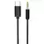 Gembird CCA-CM3.5M-1.5M USB-C kabal na stereo 3.5 mm AUX, 1.5 m, Crni