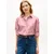 TOMMY HILFIGER Bluza Ess  ecru / češnjevo rdeča