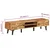 Vidaxl TV omarica 145x35x35 cm trden akacijev les
