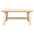 MAISON CHIC Klubska mizica - kavna mizica - Nizka mizica 90x50x41 cm trdna smrekovina, (21754602)