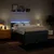 vidaXL vidaXL Box spring postelja z vzmetnico modra 160x200 cm blago, (21305052)