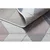 eoshop Preproga SISAL SION Geometric, Triangles 3006 flat weave ecru/pink ( - Velikost: 80x150 cm)