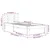 Vidaxl Posteljni okvir trden les 75x190 cm