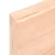 Zidna polica 60x30x(2-6) cm neobrađena masivna hrastovina