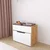 Hanah Home Polica za knjige, 70x55x35cm, Bela