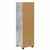 Kupaonski ormar s ladicama Betonski sivi 30,5 x 30 x 101 cm