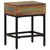 Vidaxl Stranska mizica 40x30x51 cm trden predelan les