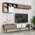 Hanah Home Set TV Komoda i klub sto Orah