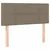 Vidaxl Box spring postelja z vzmetnico taupe 80x200 cm blago