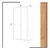 Hanah home Ormar Yahha 100x190x60?cm Hrast-Beli