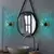 Opviq Zidna lampa Benek-15-14402, 15x18x15cm, IP20, Zlatna boje