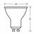 LED sijalica VALUE PAR16 GU10/6,9W/230V 4000K 120° crna - Ledvance