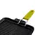 Grill pan, 21 x 21 cm, Yellow handle – LAVA