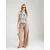 VERO MODA Bluza VMMYMILO  pastelno zelena / bela