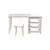 HANAH HOME Dečiji stoni set Soho White (768ESL1705)