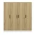 Hanah Home Garderober Kale-2701, 180x190x52 cm, Orah