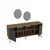 Hanah Home Konzolni sto Lorenz Ayna, 180x78.6x44.8 cm, Orah