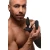 Booty Sparks Laser Heart Small Anal Plug with Remote Control Black