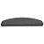 Prostirke za stepenice 10 kom 65x24x4 cm antracit poluokrugle velike