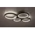 Rabalux LED plafonjera sa daljinskim Aranis, 40W, 3000-6500K, 59x45cm, Crna
