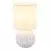 Globo 21730W - Stona lampa SYLAS 1xE14/40W/230V bela
