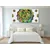 Slika zelena Mandala - 120x60
