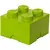 LEGO spremnik Brick 4 40031220 zeleni
