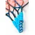 Lopar za squash Salming Grit Feather Racket Black/Cyan