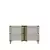 HANAH HOME Komoda Pega 120 White Travertine Gold