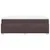Vidaxl Box spring postelja z vzmetnico temno rjava 120x190 cm blago