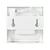 Aigostar - LED plafonsko nadgradno svetlo, 9W, 230V, 4000K, 12,2x12,2 cm, bela