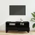 TV ormar Crni hrast 100 x 34,5 x 44,5 cm Obrađeno drvo i čelik