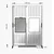 Hanah Home Garderober Pasific Home Fuga 120, 120x216x60 cm, Hrast