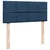 Vidaxl Box spring postelja z vzmetnico modra 120x190 cm blago
