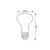 RABALUX LED Sijalica SMD, 5W, Bela