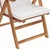 Vidaxl Vrtni Stol 8 szt. Rjava in bela 57 x 71.5 x 104 cm