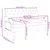 Vidaxl Klop z naslonom temno rjava 120x62x75,5 cm blago