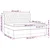 Vidaxl Box spring postelja z vzmetnico temno siva 200x200 cm žamet