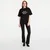Majice Palm Angels Statement Regular T-Shirt UNISEX Black/ Off White L