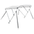 Tenda bimini s 3 luka i bočnim stijenkama 183x(185-198)x137 cm