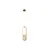 Opviq luster Alabaster 2869-1-03, LED 20 W, žuti