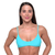 GymBeam Women‘s Bikini Top HAWAII Lagoon
