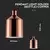 Viseća lampa — COPPER / ROSE GOLD