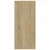 Komoda boja hrasta sonome 102 x 33 x 75 cm konstruirano drvo