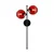 Opviq Zidna lampa Benek-15-14411, 35x21x72cm, IP20, Crna