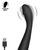 Tardenoche Staby Silicone Shaped Flexible Vibrator Black