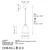 Opviq luster Novella 20901-D, 1 × E27, bordo