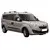 OEM Tipska kadica za gepek Fiat Doblo Kombi Maxi (L2) 2010- / Opel Combo D L2 2012- 5 seats (extended
